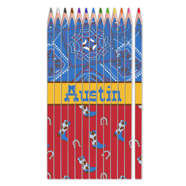 Custom Cowboy Colored Pencils (Personalized)