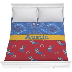 Cowboy Comforter - Full / Queen (Personalized)