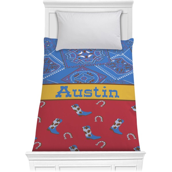 Custom Cowboy Comforter - Twin XL (Personalized)