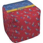 Cowboy Cube Pouf Ottoman (Personalized)