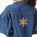 Cowboy Twill Iron On Patch - Custom Shape - X-Large