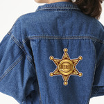 Cowboy Large Custom Shape Patch - 2XL