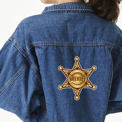 Cowboy Large Custom Shape Patch - 2XL