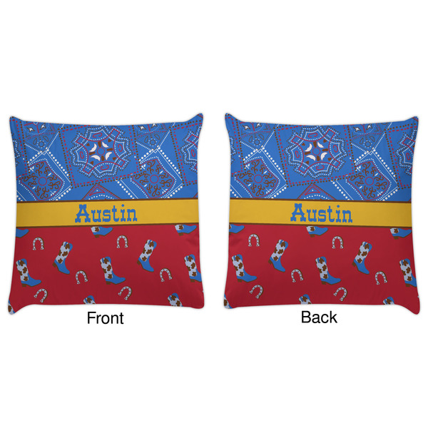 Cowboy Decorative Pillow Case - Approval