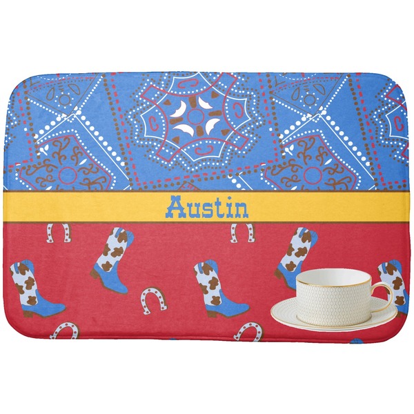 Cowboy Dish Drying Mat