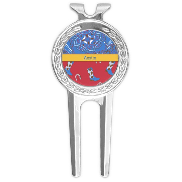 Custom Cowboy Golf Divot Tool & Ball Marker (Personalized)