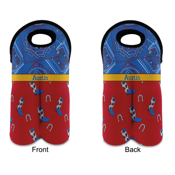 Cowboy Double Wine Tote - APPROVAL (new)