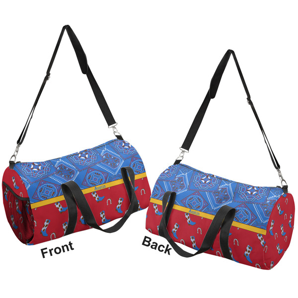 Cowboy Duffle bag large front and back sides