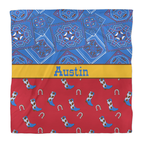 Cowboy Duvet Cover - Queen - Front