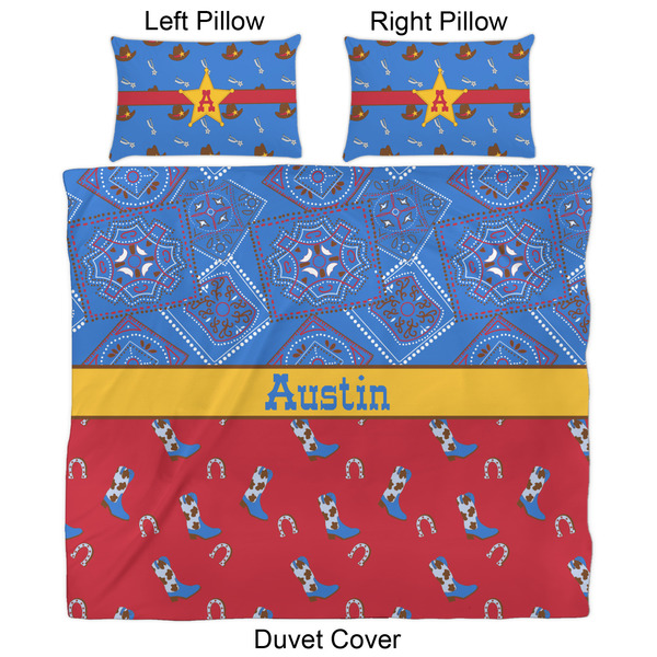 Cowboy Duvet Cover Set - King - Approval