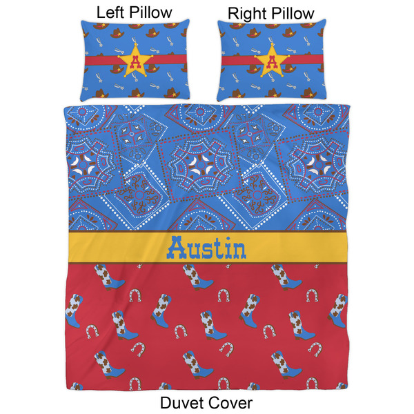 Cowboy Duvet Cover Set - Queen - Approval