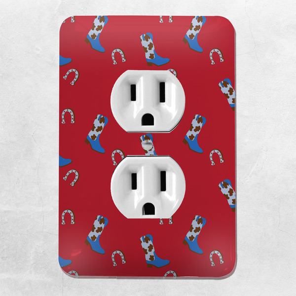 Cowboy Electric Outlet Plate - LIFESTYLE
