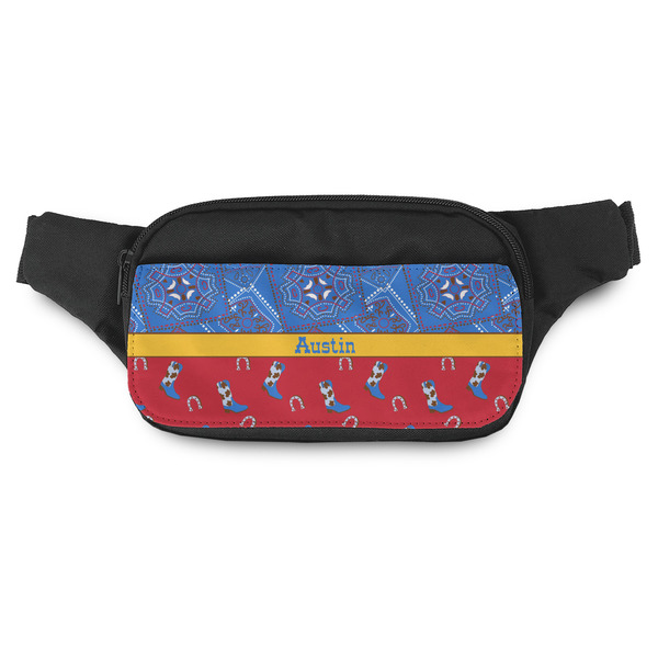 Custom Cowboy Fanny Pack - Modern Style (Personalized)