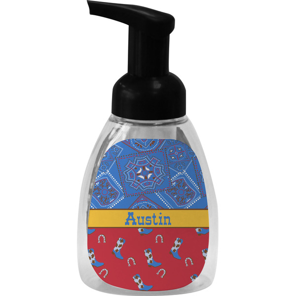 Custom Cowboy Foam Soap Bottle (Personalized)