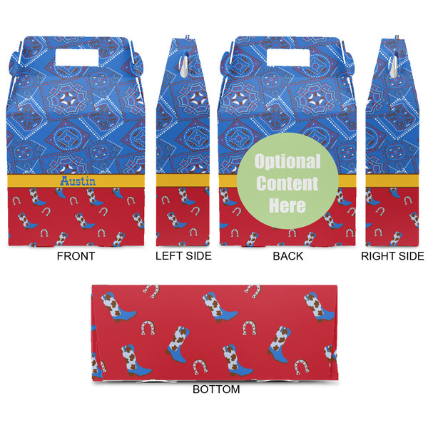 Cowboy Gable Favor Box - Approval