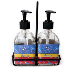 Cowboy Glass Soap & Lotion Bottles (Personalized)