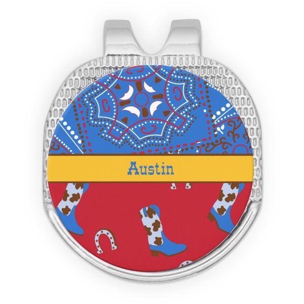 Cowboy Golf Ball Hat Marker Hat Clip