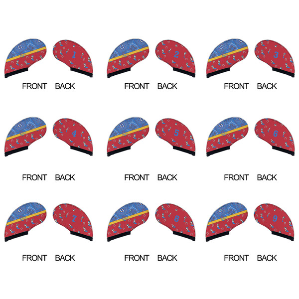 Cowboy Golf Club Covers - APPROVAL (set of 9)