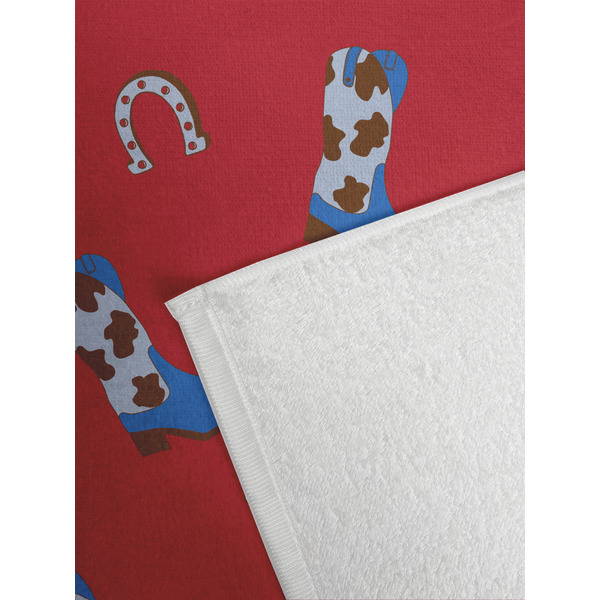 Cowboy Golf Towel - Detail