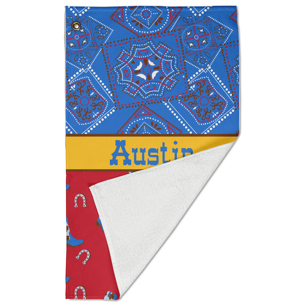 Cowboy Golf Towel - Folded (Large)