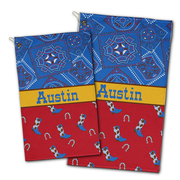Cowboy Golf Towel - PARENT (small and large)