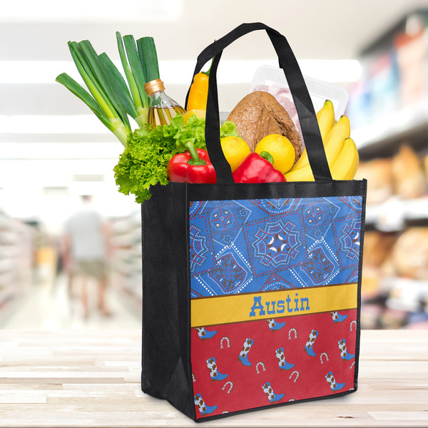 Cowboy Grocery Bag - LIFESTYLE