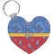 Cowboy Heart Keychain (Personalized)