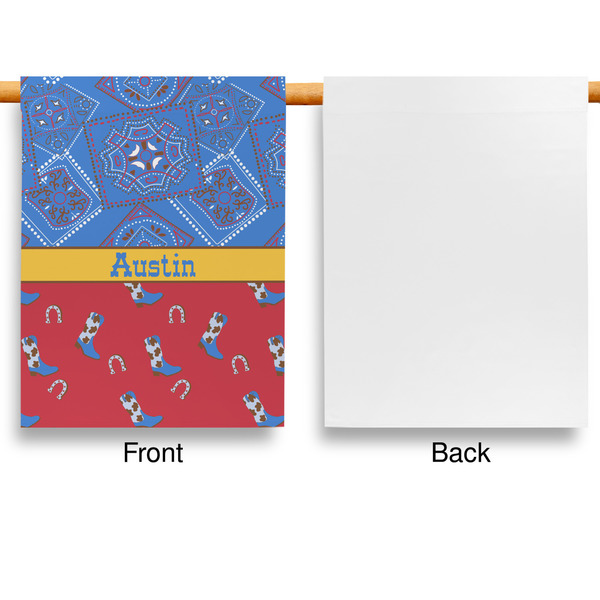 Cowboy House Flags - Single Sided - APPROVAL