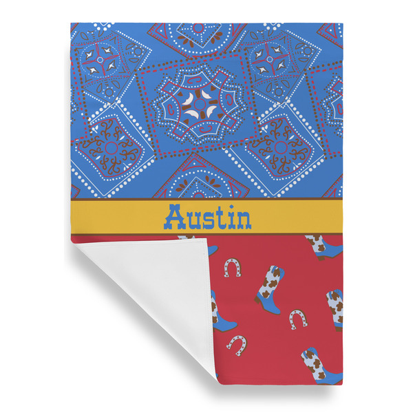 Cowboy House Flags - Single Sided - FRONT FOLDED