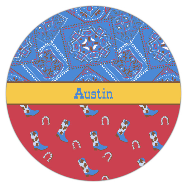 Cowboy Icing Circle - Medium - Single