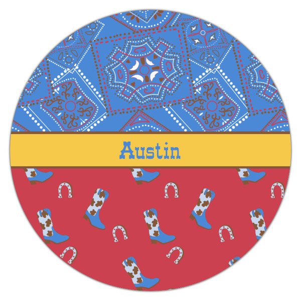 Cowboy Icing Circle - Small - Single