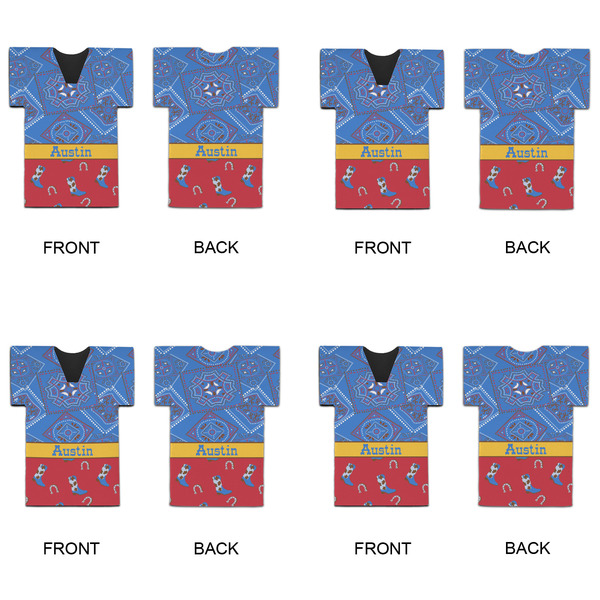 Cowboy Jersey Bottle Cooler - Set of 4 - APPROVAL