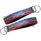 Cowboy Key-chain - Metal and Nylon - Front and Back