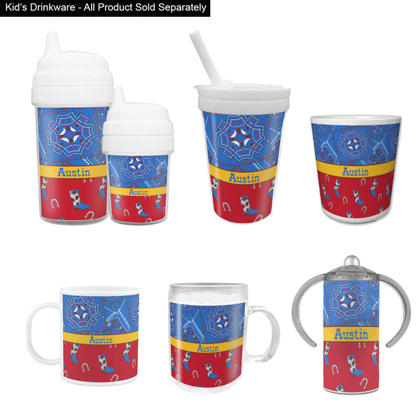 Cowboy Kid's Drinkware - Customized & Personalized