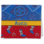 Cowboy Kitchen Towel - Poly Cotton w/ Name or Text