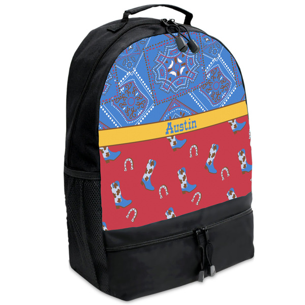 Custom Cowboy Backpacks - Black (Personalized)