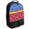 Cowboy Large Backpack - Black - Angled View