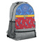 Cowboy Large Backpack - Gray - Angled View