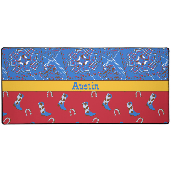 Custom Cowboy Gaming Mouse Pad (Personalized)