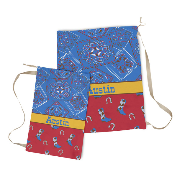 Cowboy Laundry Bag - Both Bags