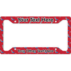 Cowboy License Plate Frame - Style A (Personalized)