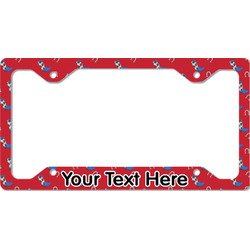Cowboy License Plate Frame - Style C (Personalized)