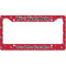 Cowboy License Plate Frame - Style B (Personalized)