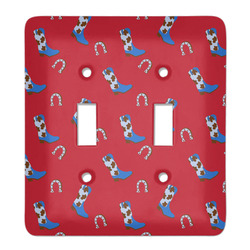 Cowboy Light Switch Cover (2 Toggle Plate)