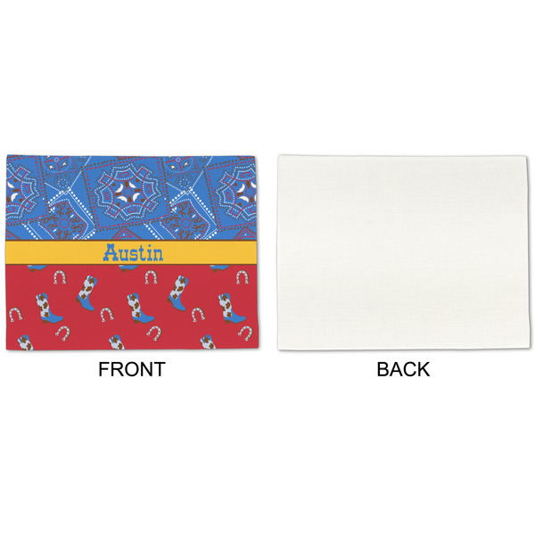 Cowboy Linen Placemat - APPROVAL Single (single sided)