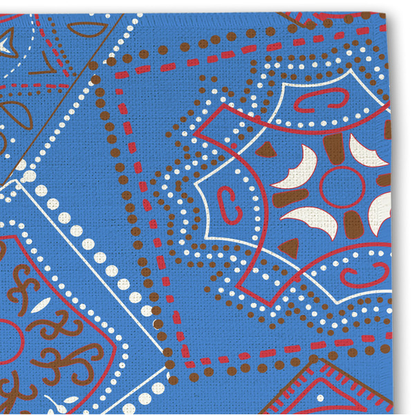 Cowboy Linen Placemat - DETAIL