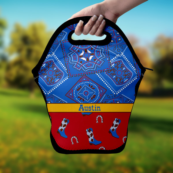 Cowboy Lunch Bag - Hand