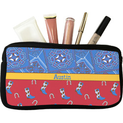 Cowboy Makeup / Cosmetic Bag (Personalized)