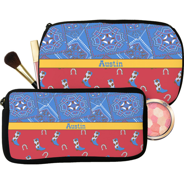 Cowboy Makeup / Cosmetic Bags (Select Size)