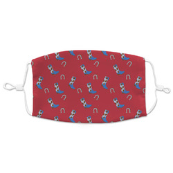 Cowboy Adult Cloth Face Mask - XLarge